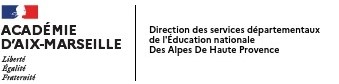 Logo du SDJES Alpes de Haute provence - académie Aix Marseille co-animation GUID'ASSO PACA