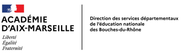 Logo Service départemental à la jeunesse à l'engagement et au sport des bouches-du-rhône - académie d'Aix Marseille - co-animation Guid'Asso PACA