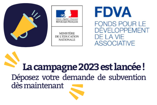 La Campagne FDVA 2023 est lancée ! Déposez dès maintenant votre demande de subvention - Région Sud Provence Alpes Côte d'Azur - Le Mouvement associatif PACA