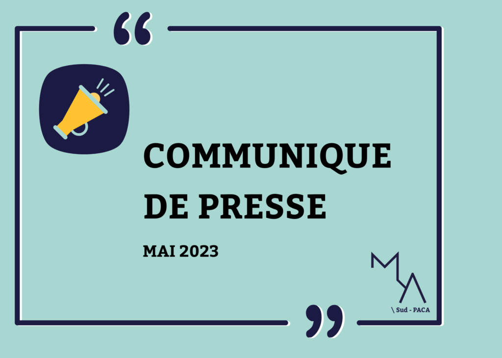 Communiqué de Presse - Mai 2023 - Le Mouvement Associatif Sud Provence-Alpes-Côte d'Azur