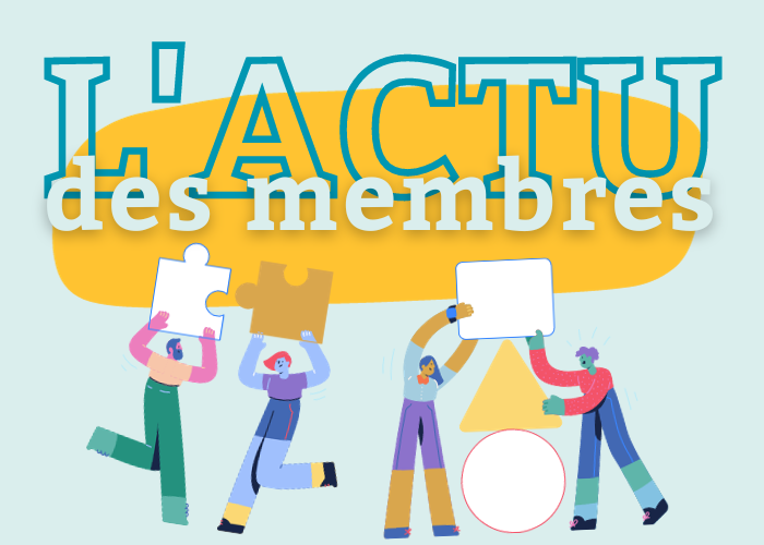 Vignette Article du Mouvement Associatif PACA : l'actu des membres personnages tenant des pièces de puzzle et formes à empiler