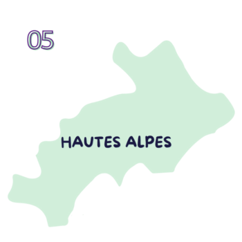 HAUTES ALPES- illustration département
