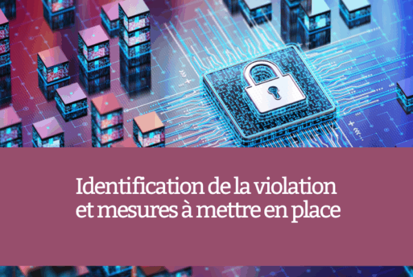 ransomware - identification de la violation et mesures à mettre en place