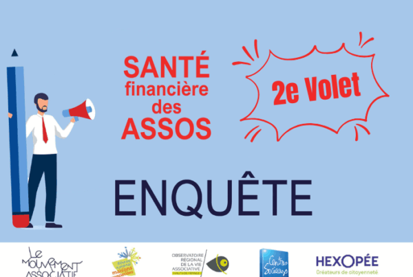 Illustration mégaphone ''santé financière des assos 2e volet''