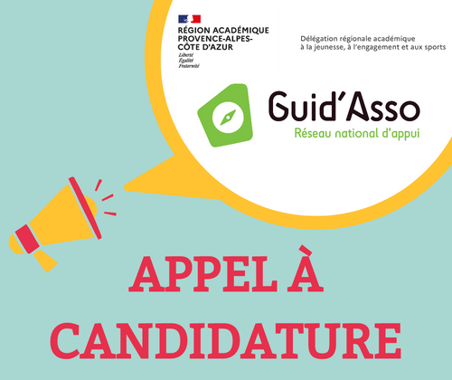 Appel à Candidature lancé par la DRAJES pour le dispositif Guid'Asso