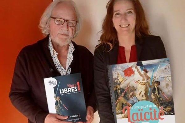 Yannick Gallien Président Mouvement associatif_Sandra Castebrunet Déléguée Régionale