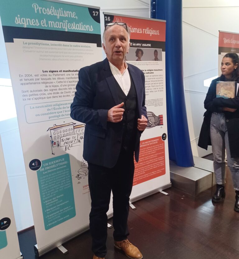 visite commentée par l’Observatoire de la laïcité du Pays d’Aix, l’Association des délégués départementaux de l’Education Nationale et M. AUPY
