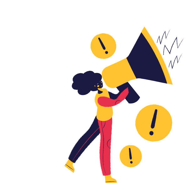 illustration mégaphone -LMA PACA