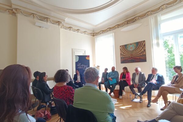 Matinée à la maison de l'ESS pour la Journée Régionale de l'Emploi Associatif du 24 mai, en présence de la Secrétaire chargée de l'Économie sociale et solidaire et de la Vie associative Marlène SCHIAPPA ainsi que son cabinet.