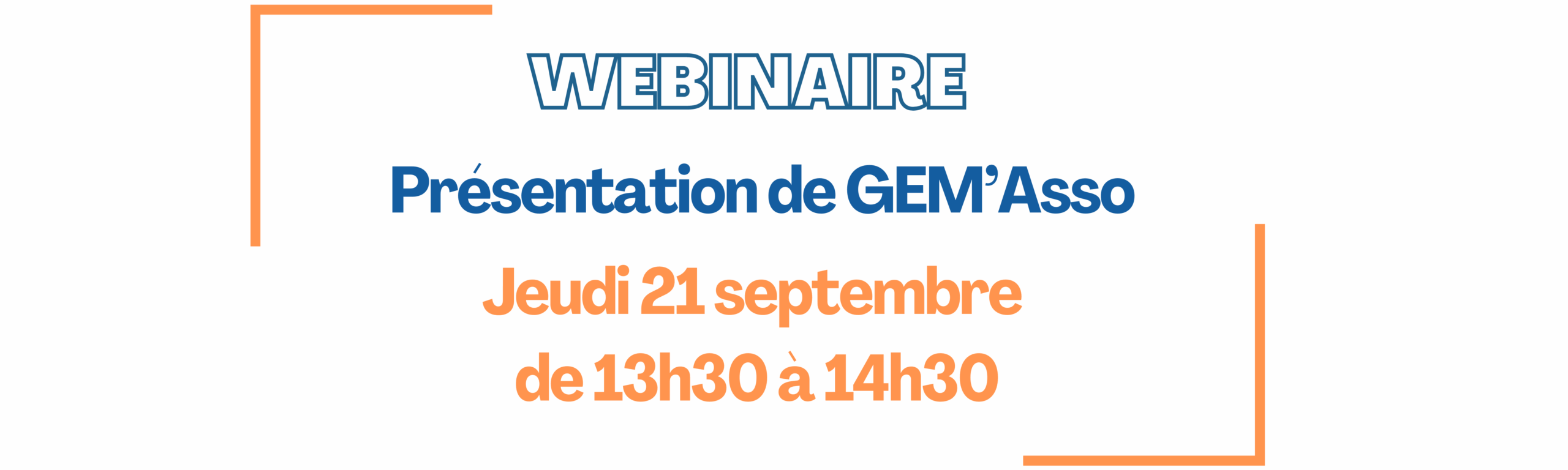 Image illustrative Webinaire Présentation de GEM'Asso
