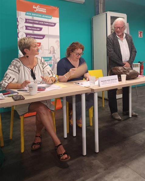 l’Assemblée Générale Extraordinaire du CRIJ PACA prise de parole