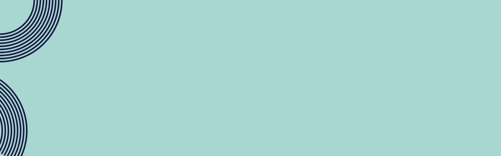 bannière fond bleu et lignes graphiques