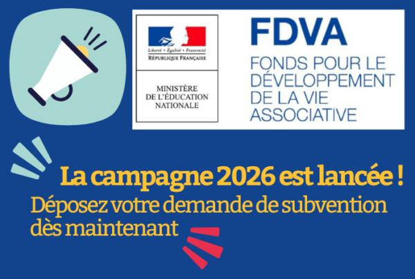 Fond pour le développement de la vie associative - campagne 2026 FDVA