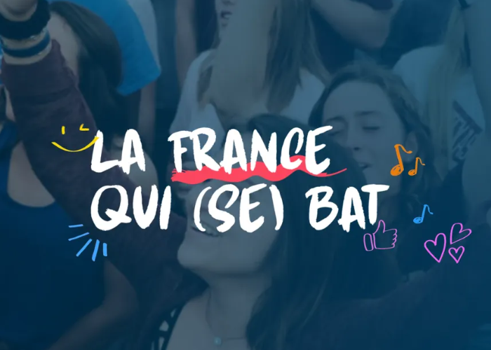 La France qui se bat - visuel avec foule