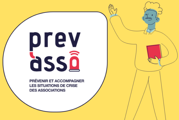 Prev'Asso PACA logo et bonhomme moustache