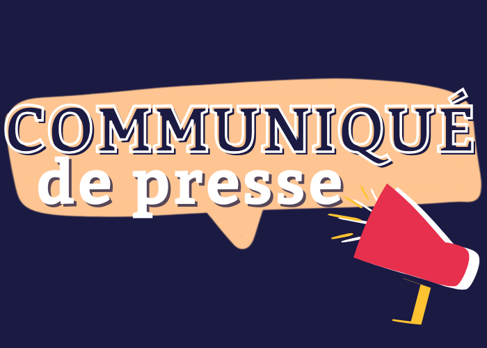 communiqué de presse illustration mégaphone
